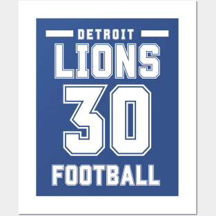 Detroit Lions 30 Football American Detroit Lions Football Posters and Art